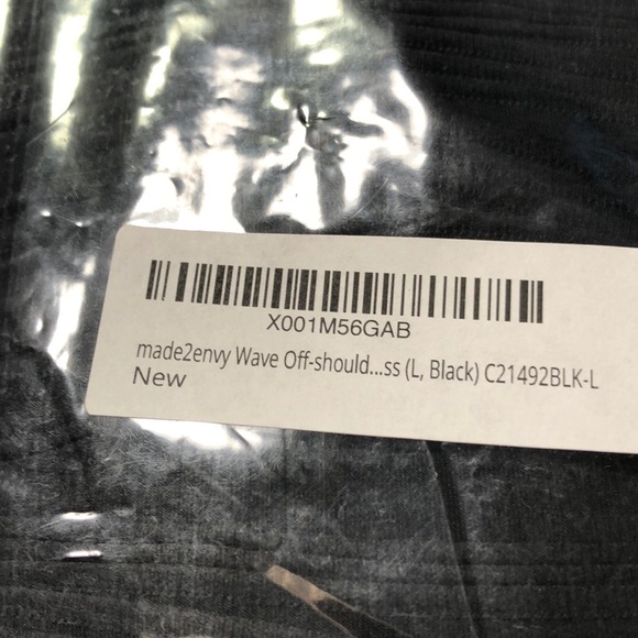 Fits 6-8 Black wave off shoulder mini - Picture 3 of 8